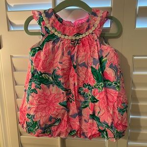 Lilly Pulitzer baby bubble dress with bloomers